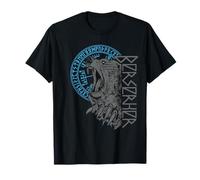Berserker Bär Krieger Odin Runen Nordischer Kompass Wikinger T-Shirt
