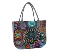 Bertoni Einkaufstasche LADY XL mit Aufdruck Carousel - Praktische und leichte Tragetasche mit Reißverschluss - Für das Format A4 - Filztasche, Dameneinkaufstasche, Einkaufsbeutel