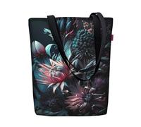 Bertoni Tasche Schultertasche Einkaufstasche Umhängetasche Shopper Tote Bag Handtasche Codura Mit Reißverschluss Sunny 40x36x2 cm Perla