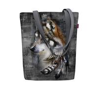 Bertoni Tasche Schultertasche Einkaufstasche Umhängetasche Shopper Tote Bag Handtasche Codura Mit Reißverschluss Sunny 40x36x2 cm Free