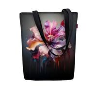 Bertoni Tasche Schultertasche Einkaufstasche Umhängetasche Shopper Tote Bag Handtasche Codura Mit Reißverschluss Sunny 40x36x2 cm Livia