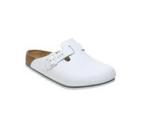 Berufsschuh BIRKENSTOCK "Boston Pro" Gr. 45, weiß, 45, Obermaterial: 50% Rindsleder Leather cow. 50% Lammleder LEL., Schuhe (58635145-45) weiß