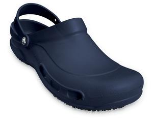 Berufsschuh CROCS "BISTRO" Gr. 37, blau (navy), 37, Croslite™, Schuhe, Clog, Clog für Gastronomie, Pflege, Krankenhaus mit geschlossenem Fußbereich (95579758-37) navy