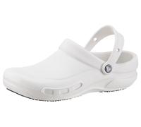 Berufsschuh CROCS "BISTRO" Gr. 38, weiß (weiß, sanftes weiß), 38, Croslite™, Schuhe, Clog, Clog für Gastronomie, Pflege, Krankenhaus mit geschlossenem Fußbereich (791394-38) weiß, sanftes weiß