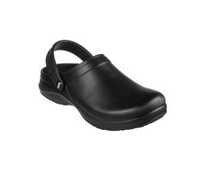 Berufsschuh SKECHERS "BLK Arch Fit" Gr. 39,5, schwarz, 39,5, Obermaterial: 100% Sonstiges Material (Ananasfaser) AM_PF ., Schuhe (58903004-39,5) schwarz