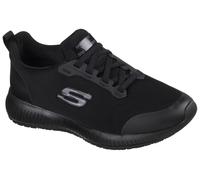 Berufsschuh SKECHERS "SQUAD SR" Gr. 36, schwarz, 36, Synthetik, Textil, Schuhe, Sneaker für Gastronomie & Pflege mit gepolstertem Schaftrand (25376328-36) schwarz