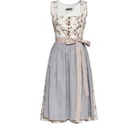 Berwin & Wolff Dirndl Creme/Bleu/Rose (Größe: 46) 46 beige