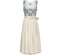 Berwin & Wolff Dirndl Dunkelblau/Ecru (Größe: 40) 40 beige