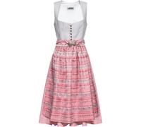 Berwin & Wolff Midi-Dirndl Grau/Rosa (Größe: 44) 44 rosa