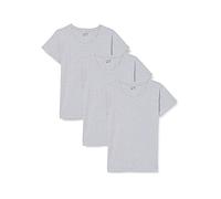 berydale Damen Bd157 T-Shirt, Grau (3er Pack), S