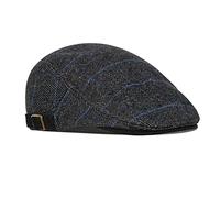 besbomig Schiebermütze Barret Flat Cap Schirmmütze für Herren Damen, Gatsby Newsboy Cap Baskenmützen Golfermütze, Frühling Herbst Winter, 55-59cm