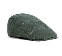besbomig Schiebermütze Barret Flat Cap Schirmmütze für Herren Damen, Gatsby Newsboy Cap Baskenmützen Golfermütze, Frühling Herbst Winter, 55-59cm