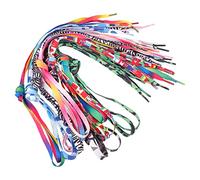 BESPORTBLE 10 Paar Flache Bunte Schnürsenkel Regenbogen Elastische Sneakers Schnürsenkel Kinder Schnürsenkel für Sneakers Skate Schuhe Stiefel Schuhe 1M