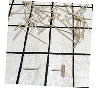 BESPORTBLE 100stücke Pins Für Perücken Set Mit Langen Edelstahl T-pins Zum Nähen Blockieren Und Stylen in Kunststoffbox Zum Aufbewahren Und Transportieren