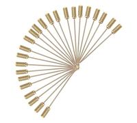 BESPORTBLE 100stücke Sicherheitsnadeln Mit Endkappe Lang Für Diy-schmuckherstellung Befestigungsmaterialien Für Bastelarbeiten Schmuckzubehör