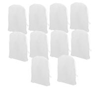 BESPORTBLE 10stücke Schuhaufbewahrungstasche Mit Kordelzug Faltbarer Organizer Für Reisezubehör Aufbewahrungsbeutel Aus Pe-Material Für Kleidung Und Schuhe Platzsparende Taschen Für