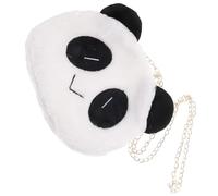 BESPORTBLE 1Stück Lustige Plüsch Tier Münztasche Mini Geldbörse Im Cartoon Design Brieftasche Für Zufällige Tiermotive Panda