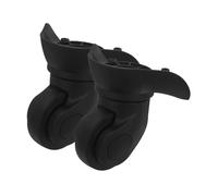 BESPORTBLE 2stücke Kofferrollen Ersatzrollen Für Reisekoffer Gepäck Schwenkrollen Geräuscharme Lenkrollen Ersatz Kofferräder Für Trolleys Reisetaschen