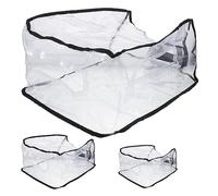 BESPORTBLE 3 Stück Halbtransparentes Gepäckschutz PVC Kofferschutzhülle Wasserabweisend Verschleißfest für Reisegepäck 20 22 24 Zoll