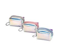 BESPORTBLE 3 Stück Kreative Kleiner Geldbörsen aus Umweltfreundlichem Material Bunte Kleine Aufbewahrungstaschen Transparente Damen Portemonnaies fürs Reisen und Alltag Zufällige Farbe