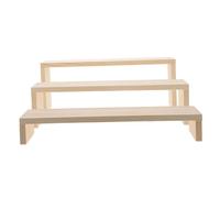 BESPORTBLE 3stücke Holz Ringständer Ohrringständer Schmuckständer Aus Holz Für Ringe Und Ohrringe Präsentation Und Aufbewahrung Display Halter Für Schmuck