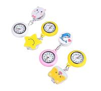 BESPORTBLE 4 Stück Dehnbare Krankenschwester Taschenuhren Im Tischstil Für Krankenschwestern Krankenschwesteruhr Einziehbar Süße Krankenschwesteruhr Digitale Krankenschwesteruhr