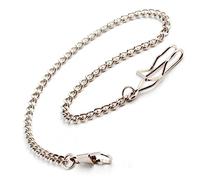 BESPORTBLE 4stücke Metall-taschenuhrkette Jeans-gürtelketten Für Männer Uhrenhalter Aus Hochwertigem Metall Retro-Design Gutem Glanz Und Feiner Verarbeitung Mit Robustem Verschluss