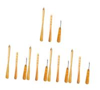 BESPORTBLE 5 Sätze Bambus Schuhlöffel Handicap Schuhlöffel Für Senioren Hebelifter Mit Langem Griff Tragbarer Schuhlöffel Im Älteren Stil Für Männer Schuhlöffel Für Frauen 3 Stück * 5