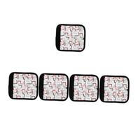 BESPORTBLE 5stücke Luggage Handle Cover Rutschfester Polyester-handgriffschutz Für Koffer Reisegepäck Und Handtaschen Leicht Und Langlebig Für Zusätzlichen Komfort Und Grip