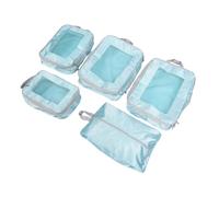 BESPORTBLE 5stücke Reiseaufbewahrungstasche Kompressions-packwürfel Set Für Kleidung Schuhe Elektronik Gepäckorganizer Taschen Für Koffer Geschäftsreisen Urlaubsreise