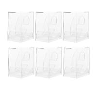 BESPORTBLE 6 Stück Transparente Uhrenboxen Acryl Uhr Aufbewahrungsboxen Uhren Displayboxen Für Kleine Und Mittlere Uhren Damen- Und Kinderuhren Leicht Tragbar Für Verpackung Und Präsentation