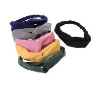 BESPORTBLE 6stücke Haarband Mit Knoten Breitkrempiges Tuch Leichter Kopfschmuck Für Sport Und Alltag Schützt Haut Und Haar Farbecht Und Bequem