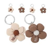 BESPORTBLE 6stücke Hutclip Für Reisen Blüten-design Zum Anbringen An Taschen Und Gepäck Huthalterclip Für Mützen Und Kleine Gegenstände Leicht Und Platzsparend