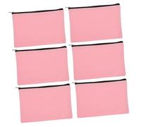 BESPORTBLE 6stücke Kosmetiktasche Segeltuchtasche Mit Reißverschluss Netztasche Zum Organisieren Kleine Reise-Make-up-Tasche Für Unterwegs Große Kosmetiktasche