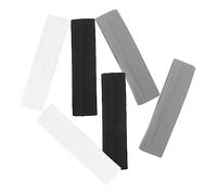 BESPORTBLE 6stücke Pack Atmungsaktive Schweißbänder Elastische Sport-stirnbänder Für Damen Trainingsstirnbänder Schweißbänder Für Fitness Und Yoga