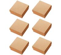 BESPORTBLE 6stücke Schmuckverpackungsbox Aus Papier Kleine Lagerung Box Mit Schwamm Liner Als Schmuckschatulle Oder Aufbewahrungsbox Für Schmuck Und Kleine Gegenstände Geeignet