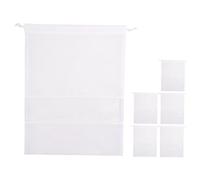 BESPORTBLE 6stücke Schuh Aufbewahrungsbeutel Mit Kordelzug Transparente Schuhbeutel Für Reisen Organizer Für Schuhe Und Kleinigkeiten Leicht Und Langlebig