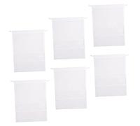 BESPORTBLE 6stücke Schuhaufbewahrungsbeutel Für Reisen Mit Transparenter Sicht Geeignet Für Sneaker High Heels Und Handtaschen-Organizer Haushaltsaufbewahrungsbeutel Für Schuhe Und Andere Geg