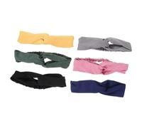 BESPORTBLE 6stücke Stirnbänder Mit Breitem Krempe Für Damen Gestrickt Mit Kreuzknoten Geeignet Für Sport Und Alltag