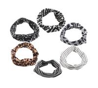 BESPORTBLE 6stücke Stirnband Schweißband Für Damen Workout Stirnbänder Aus Baumwollimitat Breites Stirnband Zum Schweiß Absorbieren Und Haar in Form Halten