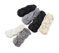 BESPORTBLE 6stücke Warmes Winterstirnband Für Damen Gestricktes Strickstirnband Bequeme Ohrenwärmer Für Laufen Wandern Schlittschuhlaufen Reisen Und Alltag