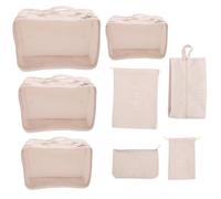 BESPORTBLE 8stücke Teiliges Set Reisewürfel Gepäck Organizer Für Reisen Koffer Packwürfel Aus Polyester Mit Packwürfel Zum Komprimieren Für Gepäck Organisation