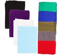 BESPORTBLE 9 Stück Teiliges Dreadlock Kopftuch Elastische Wickelmütze Multifunktionales Unisex Stirnband für Sport Schlafen Pflege Freizeit für Männer Frauen