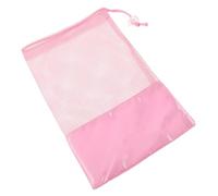 BESPORTBLE Ballettschuhtasche: Organizer für Mädchen - Rosa Spitzenschuhtasche - Ballett-Make-up-Tasche aus Netzgewebe mit Kordelzug für Damen und Mädchen