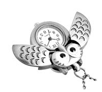 BESPORTBLE Eule Taschenuhr kreative Taschenuhr Silver