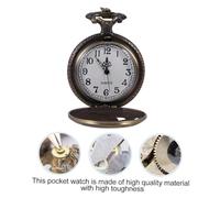 BESPORTBLE Gehäuse Geschnitzte Quarzuhr Taschenuhr Retro Schlange Unisex Korrosionsbeständig Vielseitig Für Freunde