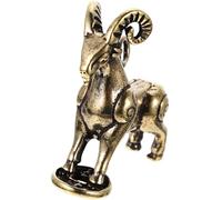 BESPORTBLE Messing Schaf Schlüsselanhänger und Taschenanhänger Filigraner Metall Schaf Anhänger Naturgetreue Form Langlebig Dekorative Schreibtisch und Hängedeko für Neujahr