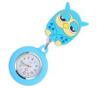 BESPORTBLE Silikon Nurse Watch Mit Eule Design Dehnbare Taschenuhr Für Pflegekräfte Präzisionsquarzwerk Für Ärzte Und Krankenschwestern Langlebig Und Praktisch