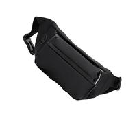 BESPORTBLE Sportbeutel für Herren Schwarze Bauchtasche mit Verstellbarem Gurt für Camping Wandern und Laufen aus Robustem und Leicht und Praktisch für Outdoor-aktivitäten
