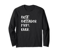 Best Bassador Mom Ever Basset Hound Labrador Retriever Mix Langarmshirt